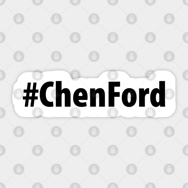 #ChenFord Sticker by JYMCat Designs